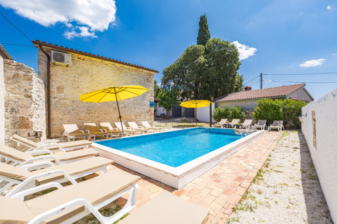 Eksterijer, Villa Laura Orihi s bazenom, Istra Orihi